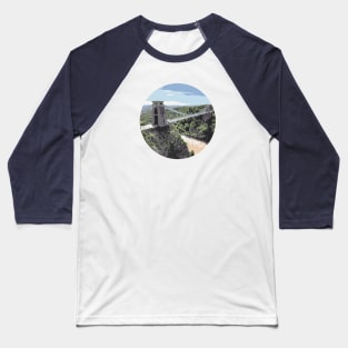 Clifton Suspension Bridge, Bristol Baseball T-Shirt